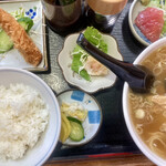 一平食堂 - ラーメン定食900円