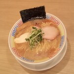 人力俥 - 背脂煮干そば（大盛）