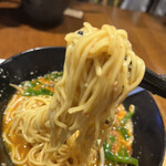 ロンフーエアキッチン - 麺はこんな感じ