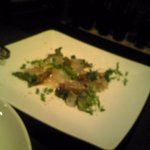 クレイドル - ヒラメのカルパッチョ。白ワインに良く合う逸品。