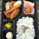 旬菜キッチン バンサイ - 海鮮ミックスフライ弁当600円