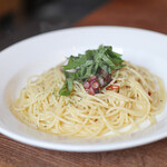 パスタとクレープ食堂 ノンナ - たこペペロンチーノ☆