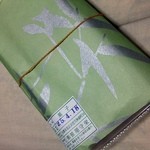 Sasaya Morie - 2013.4.14 うぶ餅4個をバラで購入。この包装状態で渡されました。