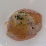 エルルカン・ビス - 13.4月　地鶏のレバームース コンソメゼリーがけ