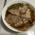 Tonsaikan - 持ち帰りの中華そば中の肉多め1,050円