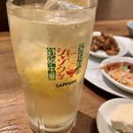 鉄板中華 青山シャンウェイ 神楽坂店 - シャンウェイサワー青　720円