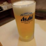 回転寿司すノ家 - 生ビール