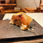 鮓 きずな - あじ棒鮨