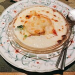 イタリア料理 ハイウェーブカフェ - 車海老とホタテのグラタン♥
