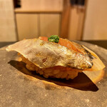 鮓 きずな - 鹿児島 出水 小鯵 赤酢〆