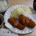 とんかつ野崎 - 牛ヒレカツレツ