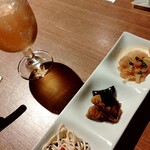 中国薬膳料理 星福 - 前菜3種♡