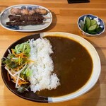 酒音 - 薬膳カレー、串焼き3本セット