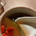 中国薬膳料理 星福 - 体の熱を取ると言う冬瓜入り❤️なめらかな舌触りが心を解してくれます❤️