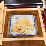 すし 良月 - 毛蟹蒸し鮨