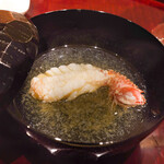 すし 良月 - けがに、スッポン出汁