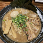 麺屋 タカモト 留ケ谷店 - 鰹だし豚骨醤油らーめん全部のせ1100円