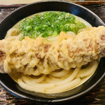 うどん 丸香 - ・ちくわ天オンザかけうどん