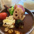 ポニピリカ - 料理写真:皮がパリッとしたチキンと野菜のカレー ¥1,520