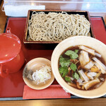 Suifusoba Yamatoya - 鴨せいろ大盛り1450円