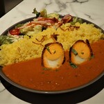 Bangerazusupaisubisutoroandokafe - インド風スコッチエッグカレー　1,400円