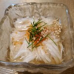 創作和食 順 - 長芋のソウメン仕立てイクラ添え