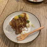 Kitchen TOOKI - デザートのモンブラン風シフォンケーキ