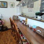 カフェ・アカリ - カウンター