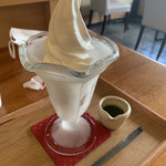 清水一芳園カフェ - ソフトクリーム