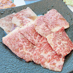 焼肉 セナラ 大宮店 - 不揃い和牛カルビ