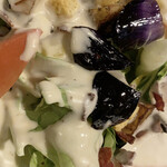 旬酔基じ - 揚げ茄子シーザーサラダ♬