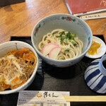 きさん - ころうどん・ミニヒレカツ丼ランチ　1,100円