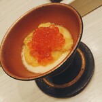 くりや - ウニ・イクラ・蟹の茶碗蒸し