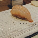 くりや - ボタンエビ 昆布締め