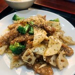 中国料理 峨嵋山 - 黒胡椒たっぷりなのに上品な味わい　こんな味付けは自宅ではできません