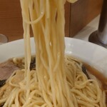 らぁめん ほりうち - 麺はこんなかんじ。