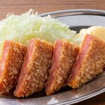 Thick-sliced ham cutlet