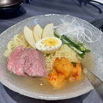 kurogewagyuuyakinikugaisemmon - 盛岡冷麺