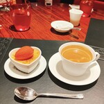 ル カフェドゥ ジョエル・ロブション - クリームブリュレ&コーヒー