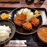 とんかつ専門　かつ一 - 料理写真:ヒレかつ定食