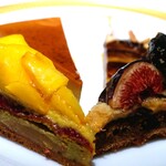 アピシウス - 「佐渡県産の黒イチジク」のタルト