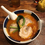 支那麺 はしご 銀座八丁目店 - こちら今回訪問の大辛です。