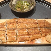 うなぎ四代目菊川 ミッドランドスクエア 名古屋本店 - 個室あり、予約できるのも嬉しい ＠ 白焼き一本定