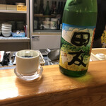 牛タンの笑や - 田友 中汲み生原酒