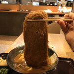 純愛うどん なでしこ - きつね、でかいよ～～