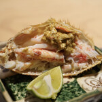 寿司栄 - 能登毛蟹