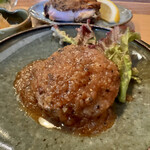 シオジリ ストア - _STORE定食(\1,450) 和牛ハンバーグ