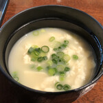 zadainingudanryuumansai - ゆし豆腐。優しいお味です