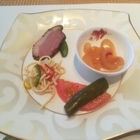 全聚徳 新宿店 - ①前菜3種盛合わせ