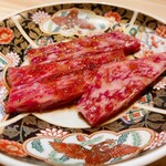 焼肉ホルモン髙木 - 上ロース(万葉牛のサーロイン)